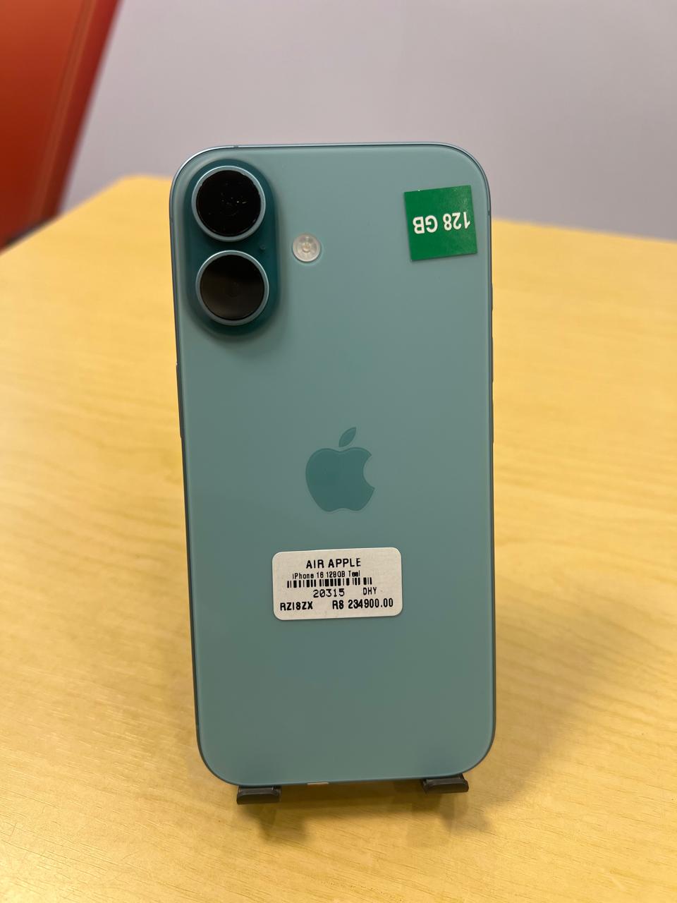 Pre-Owned iPhone 16 128GB Teal / 352142373946403
