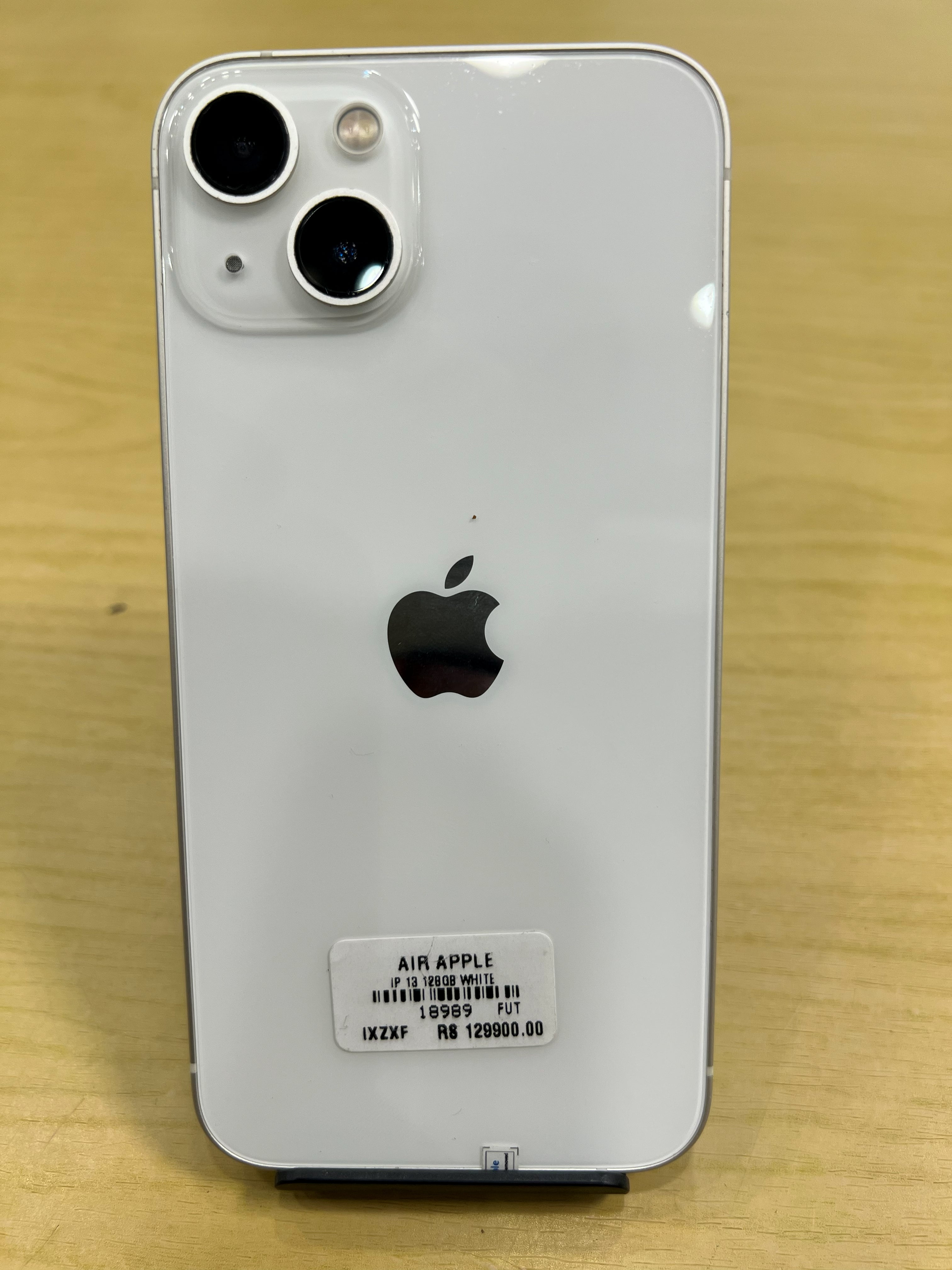 pre-owned iphone 13 128GB white/ 357167828935201