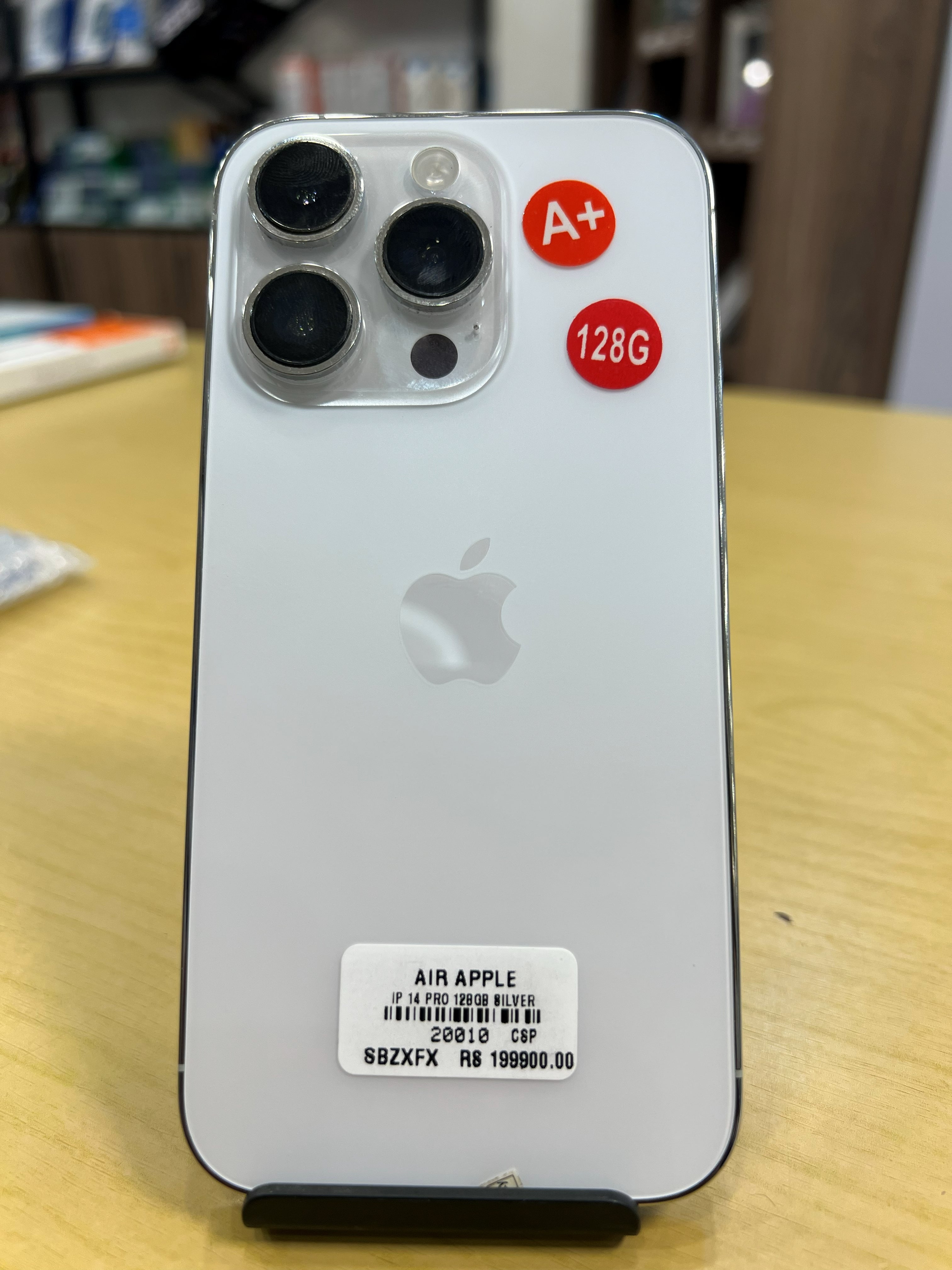 pre-owned iphone 14pro 128GB silver/ 356416672006739