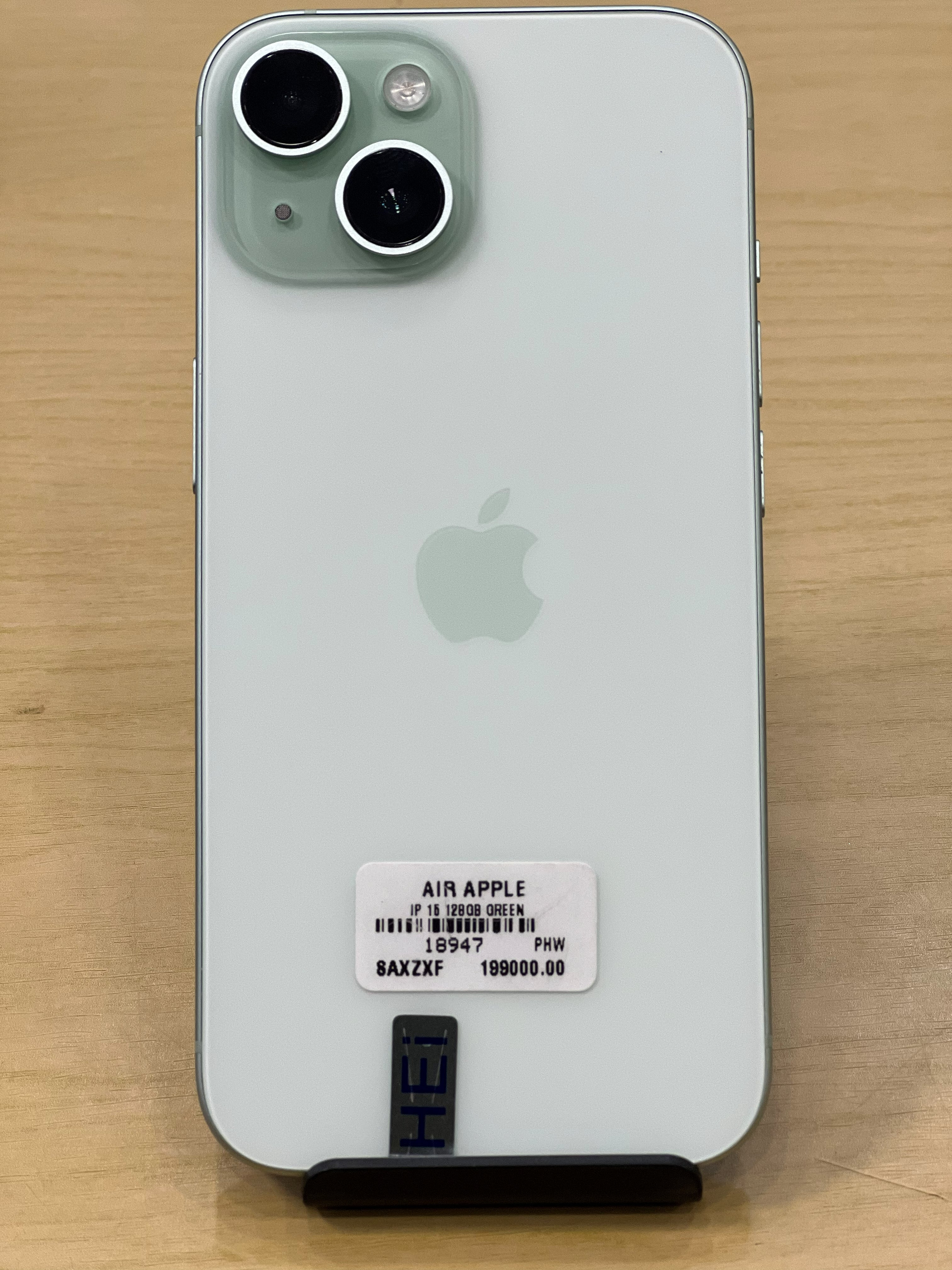pre-owned IP15 128GB green/358784553545507