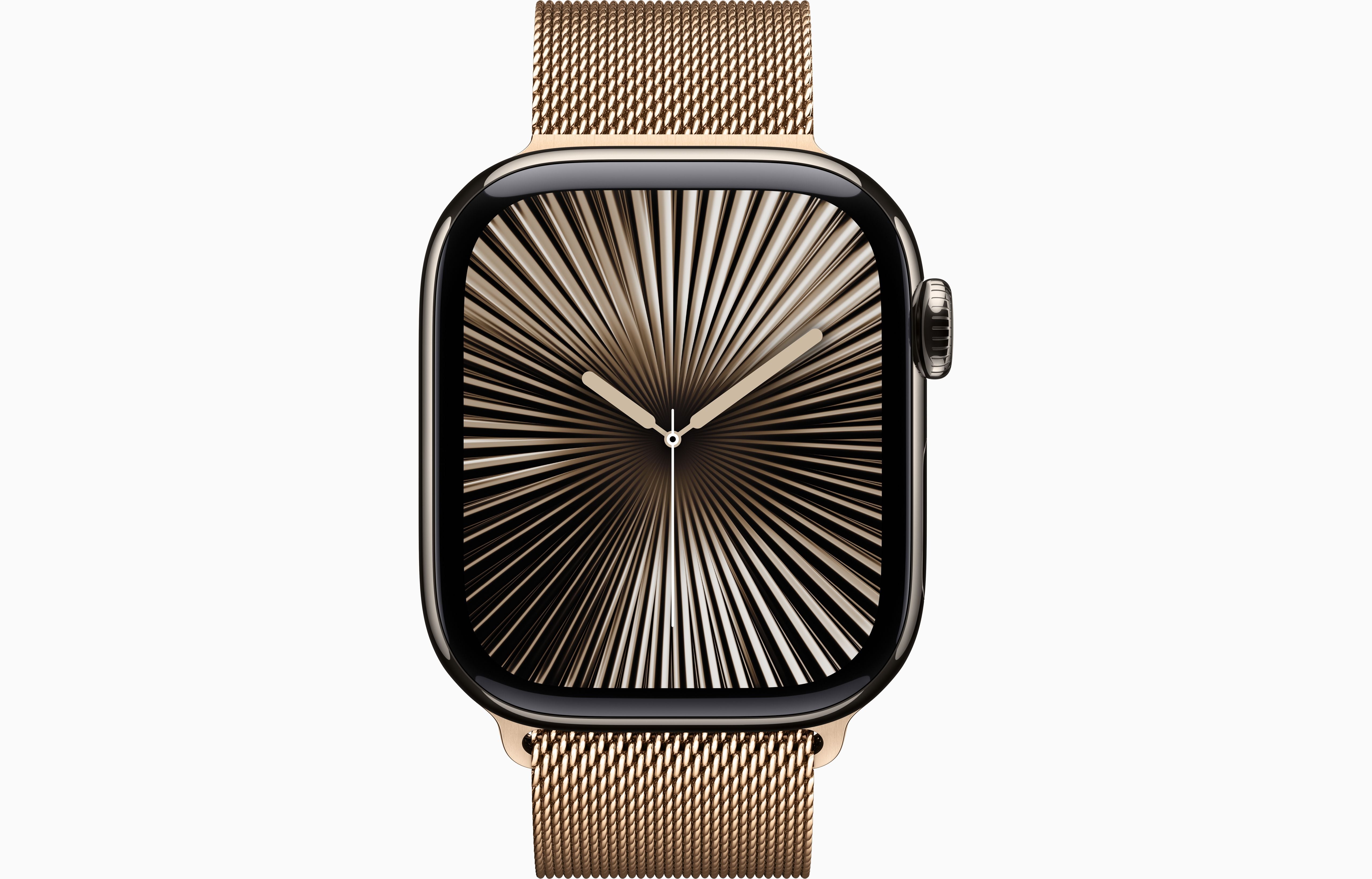Apple Watch Series 10 42mm Titanium Case Milanese Loop