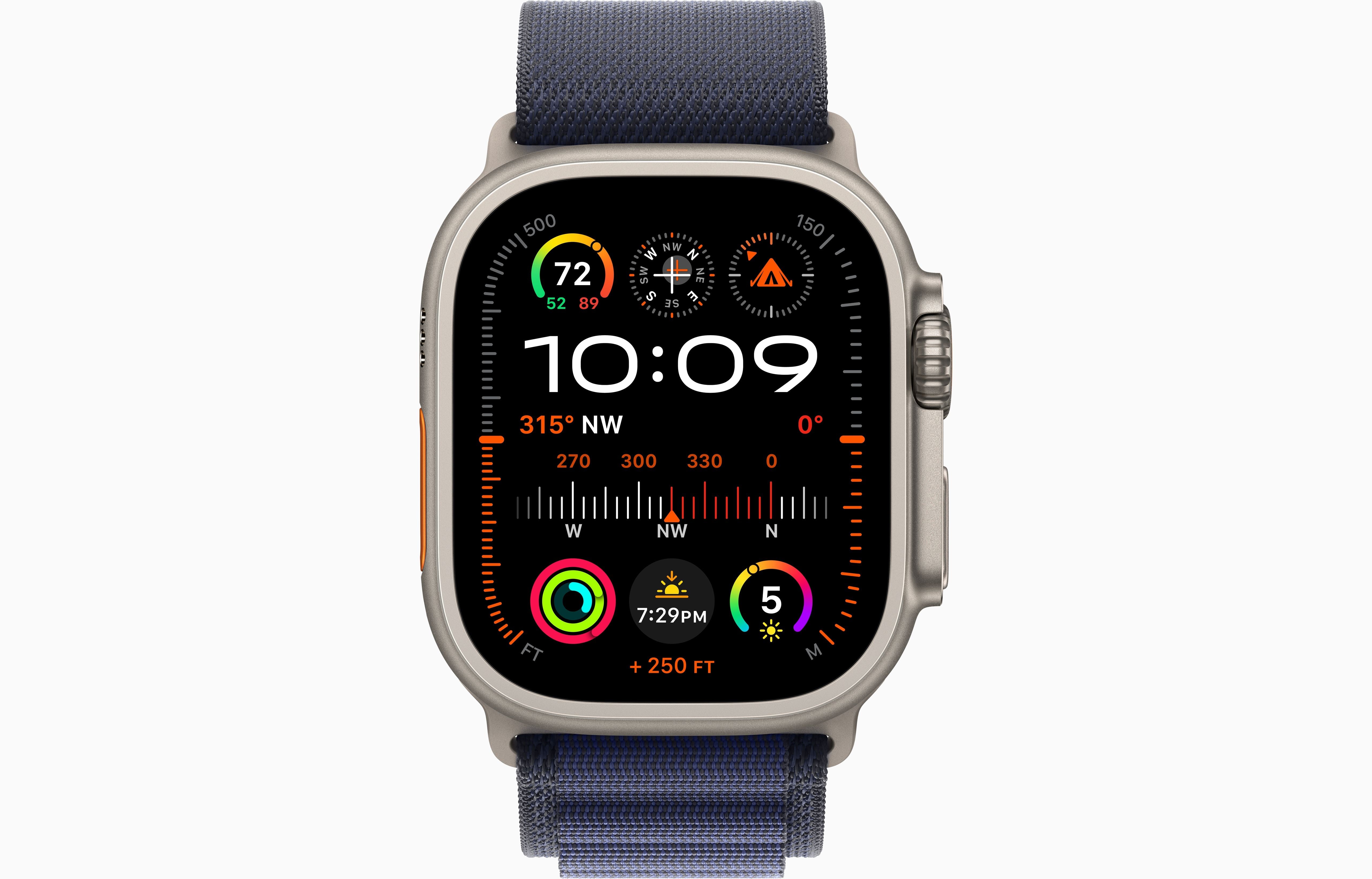 Apple Watch Ultra 2 Natural Titanium Case Alpine Loop