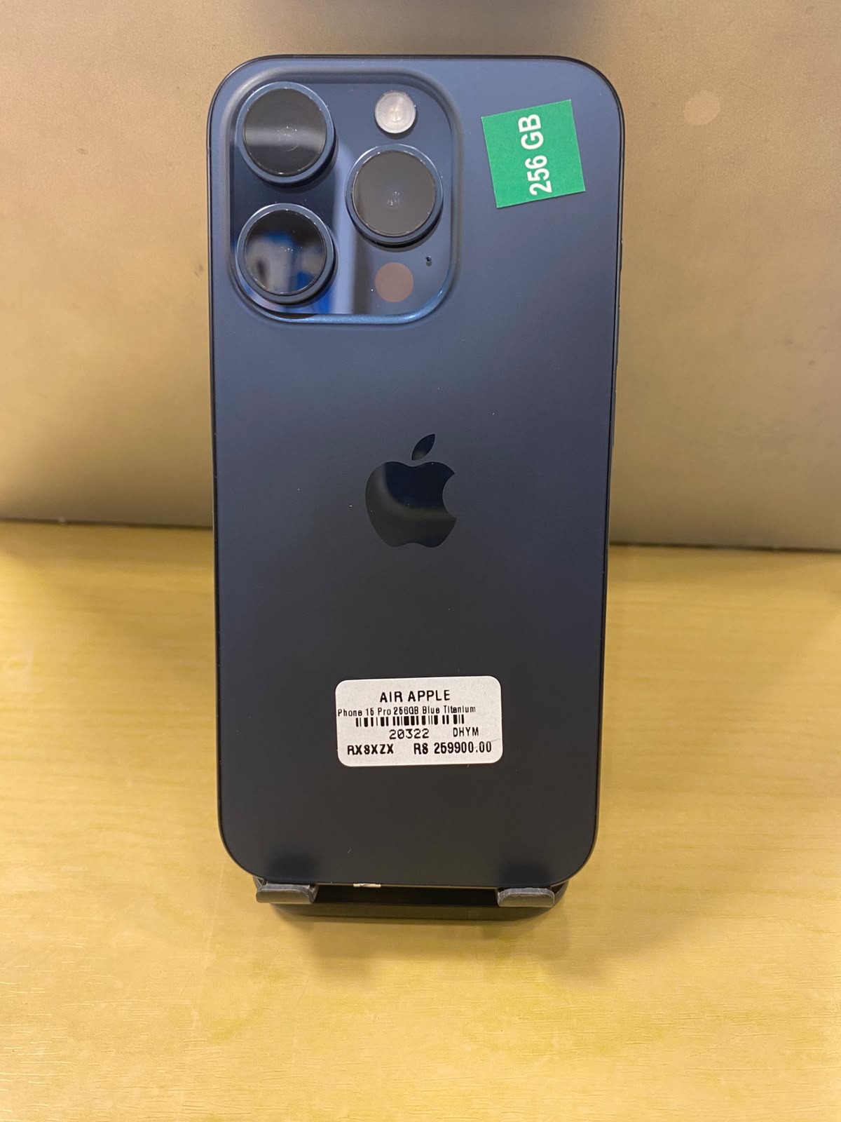 Pre-Owned iPhone 15 Pro 256GB Blue Titanium / 354230919397153