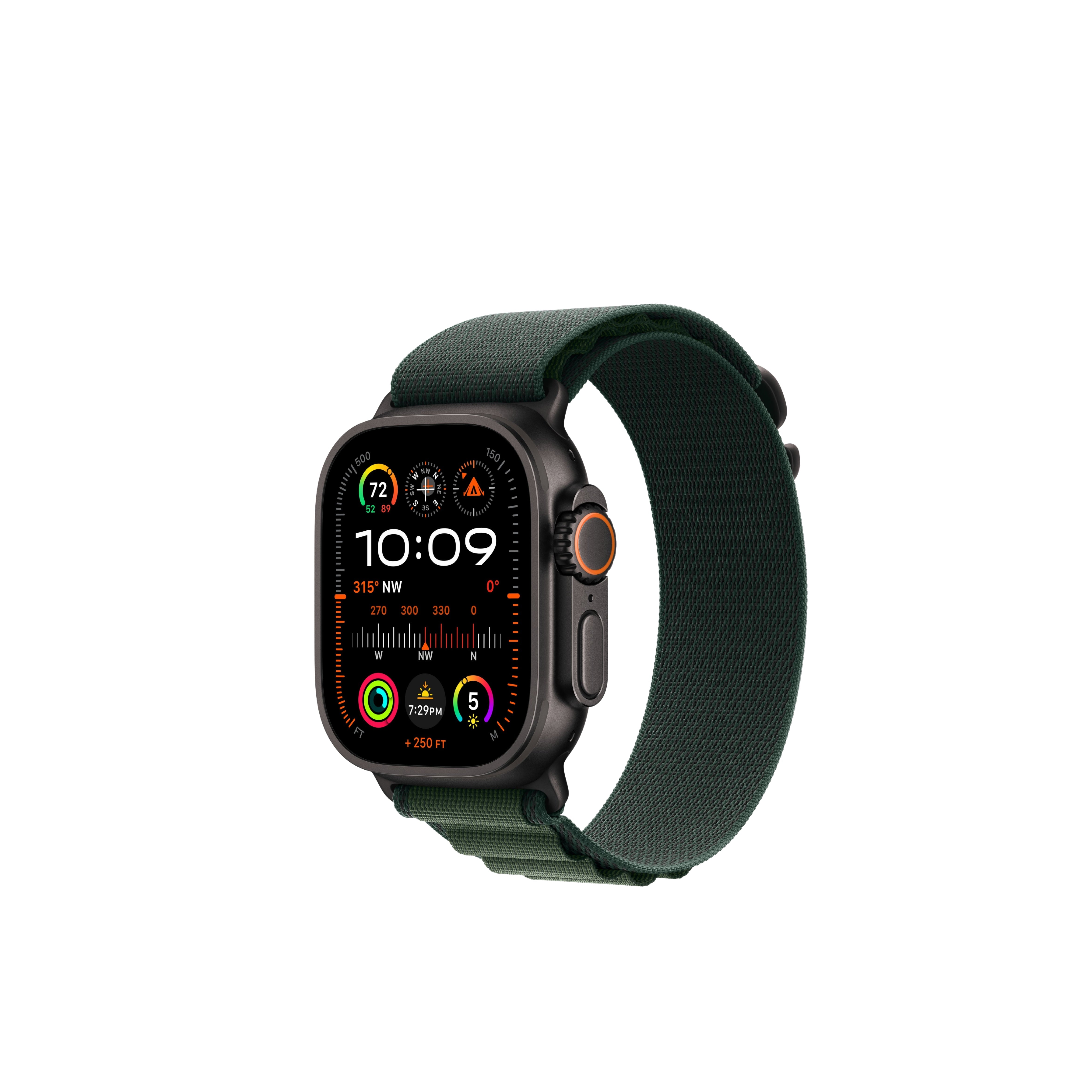 Apple Watch Ultra 2 Black Titanium Case Alpine Loop