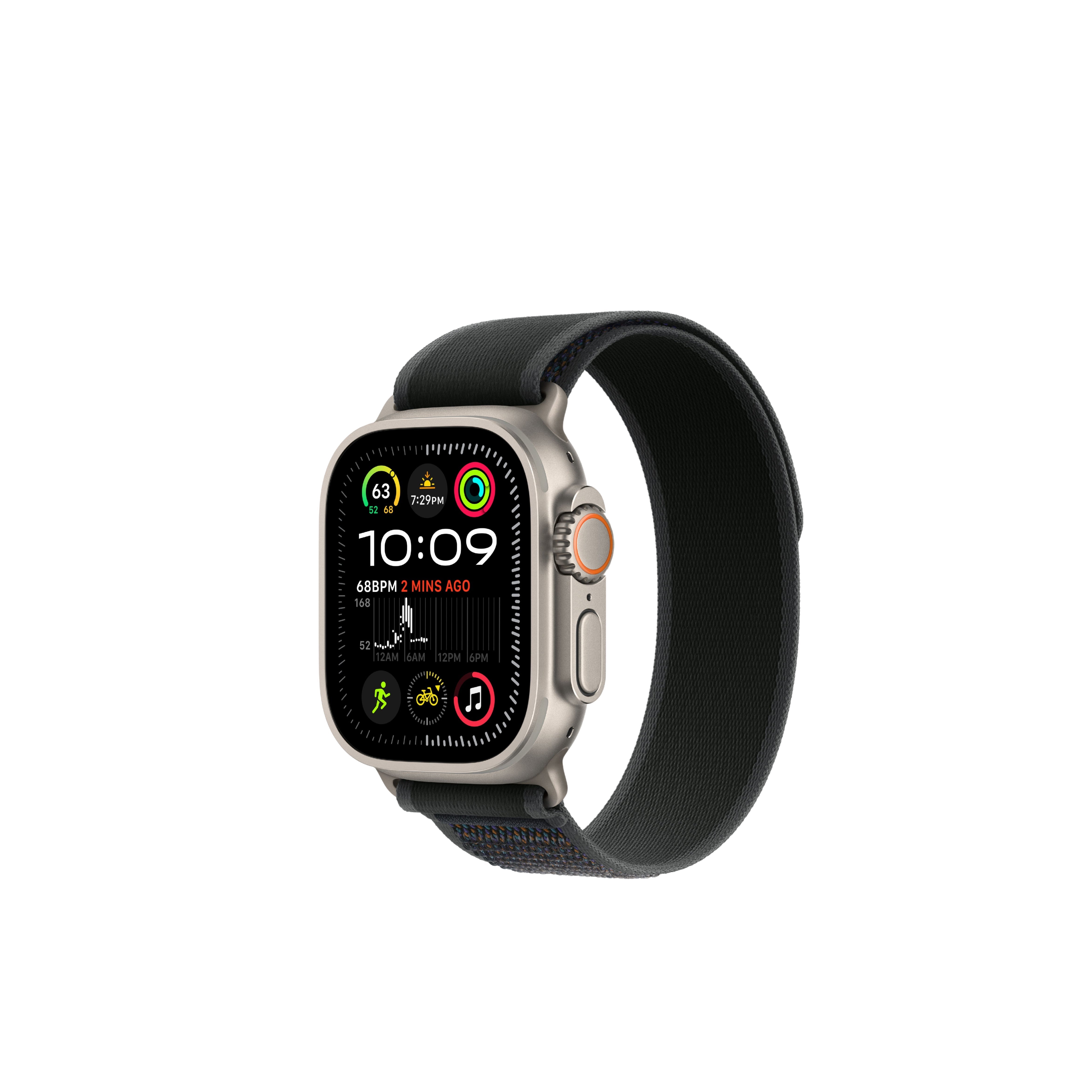Apple Watch Ultra 2 Natural Titanium Case Trail Loop