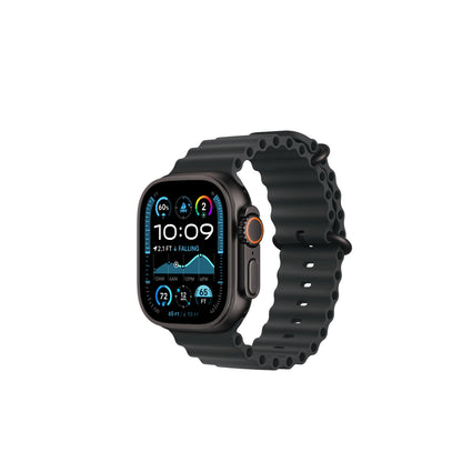 Apple Watch Ultra 2 Black Titanium Case Ocean Band