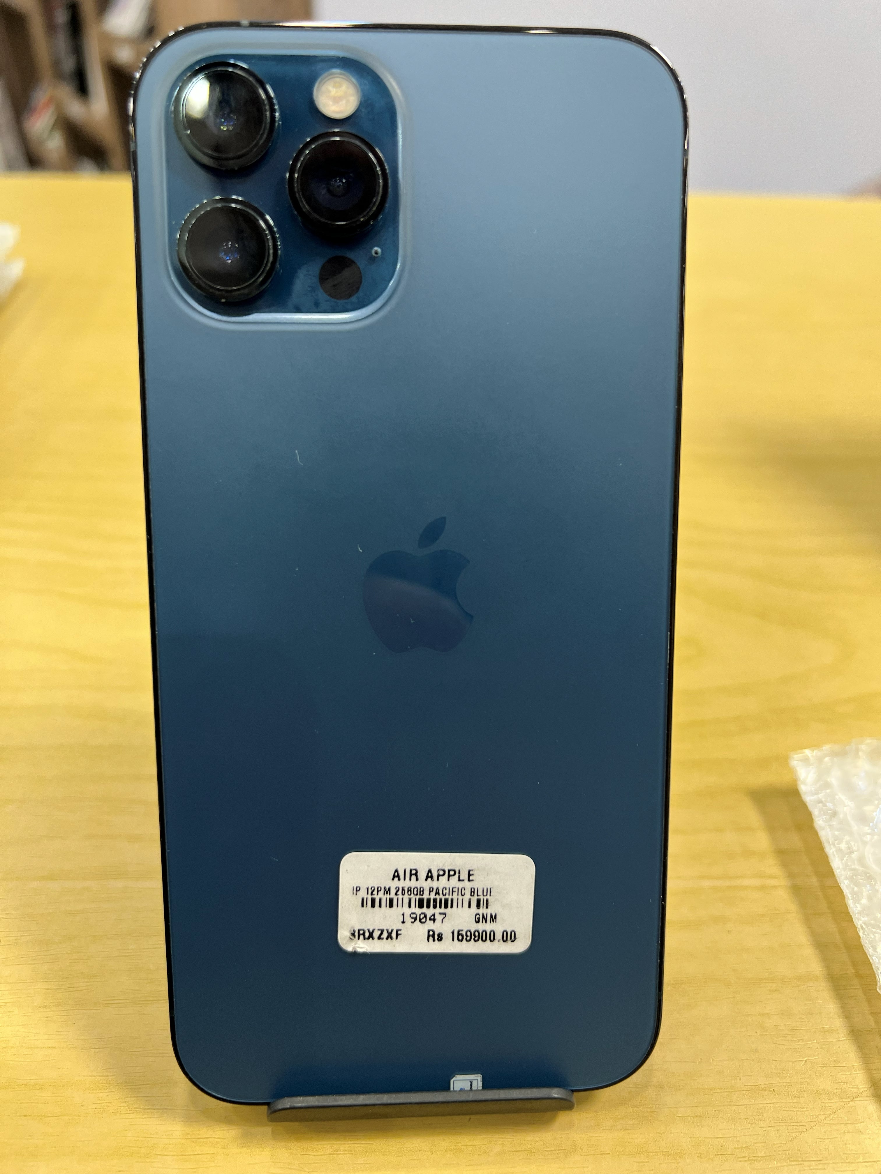 pre-owned iphone 12pro max pacific blue 256GB/ 356721114668941
