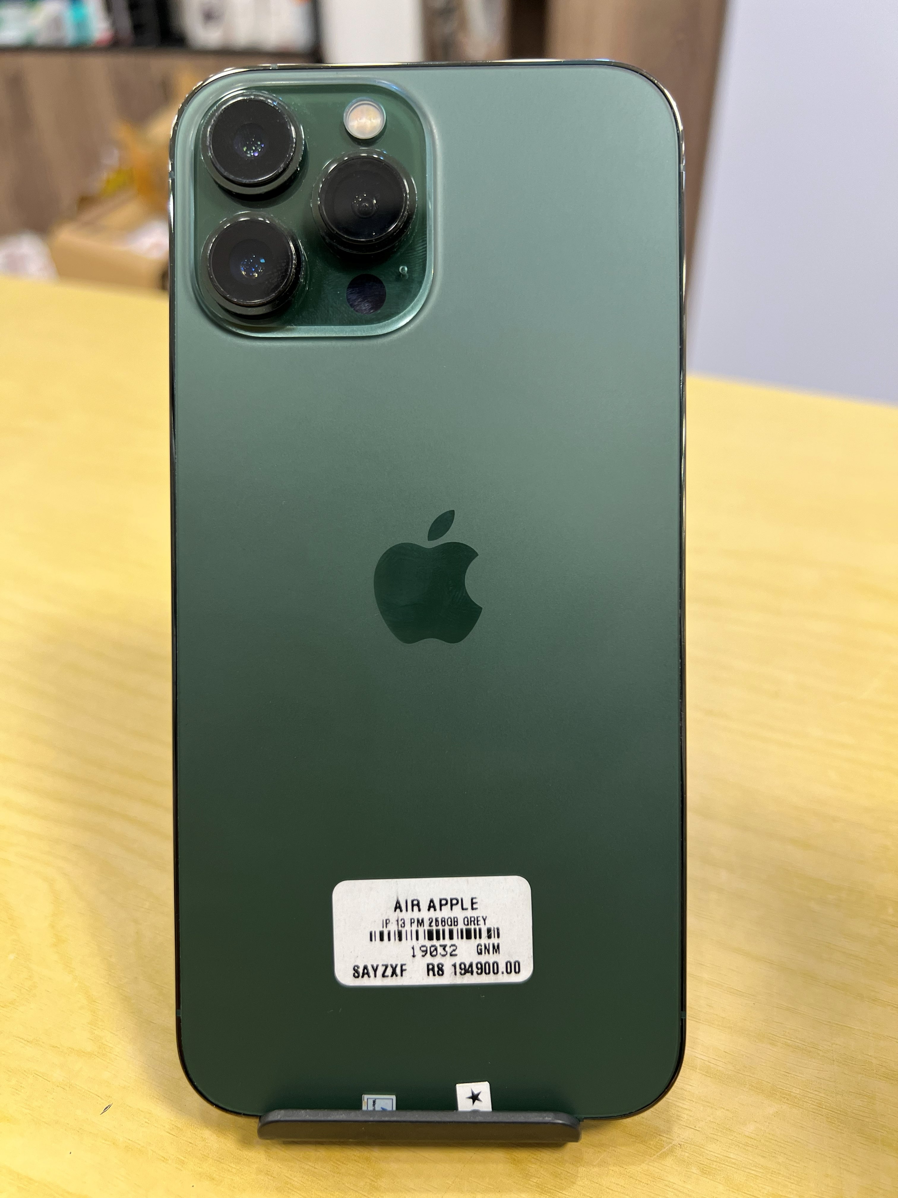 pre-owned iphone 13pro max green 256GB/ 359984543151700