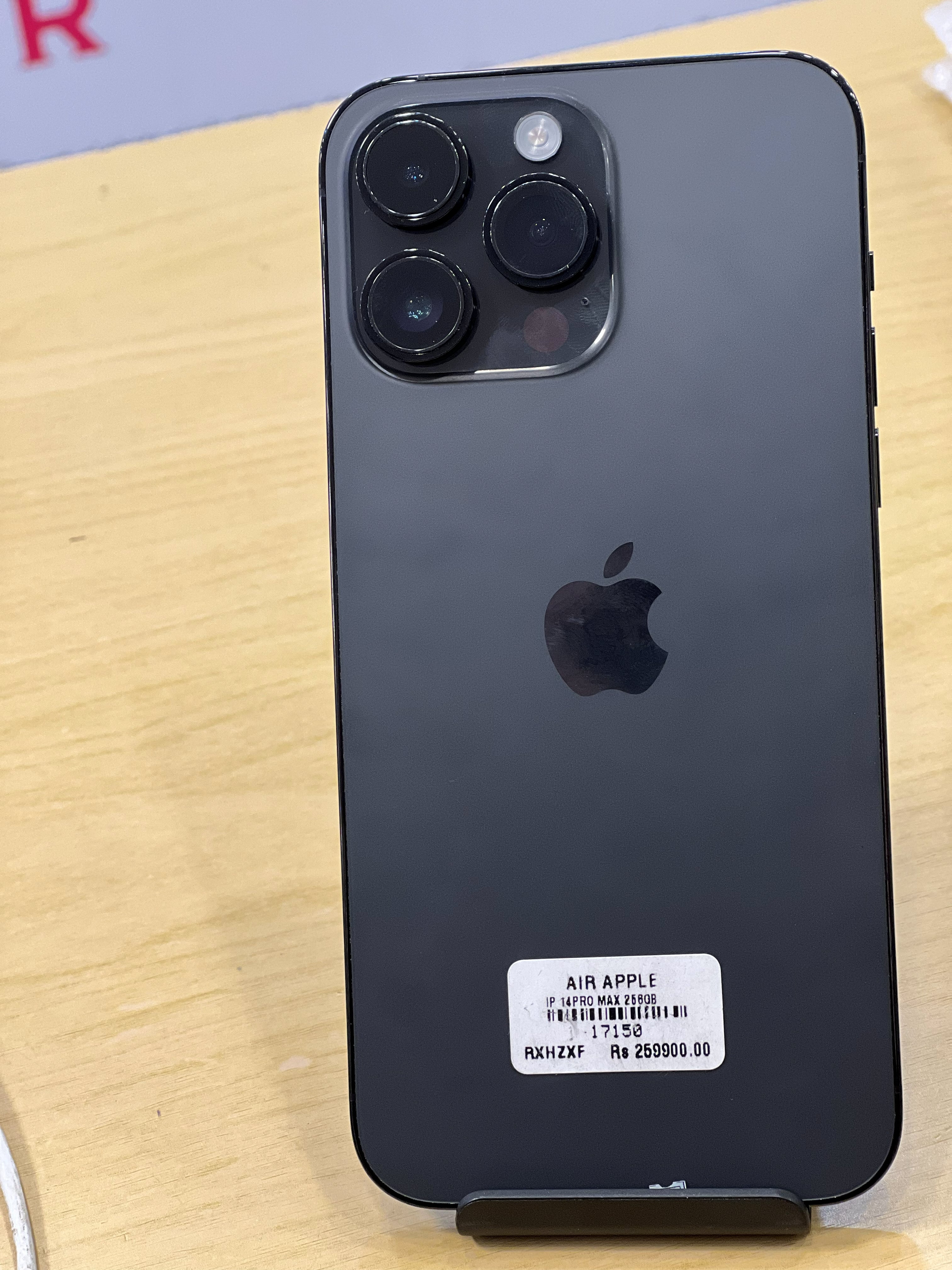 pre-owned IP 14PROMAX 256GB graphite /359237903003775