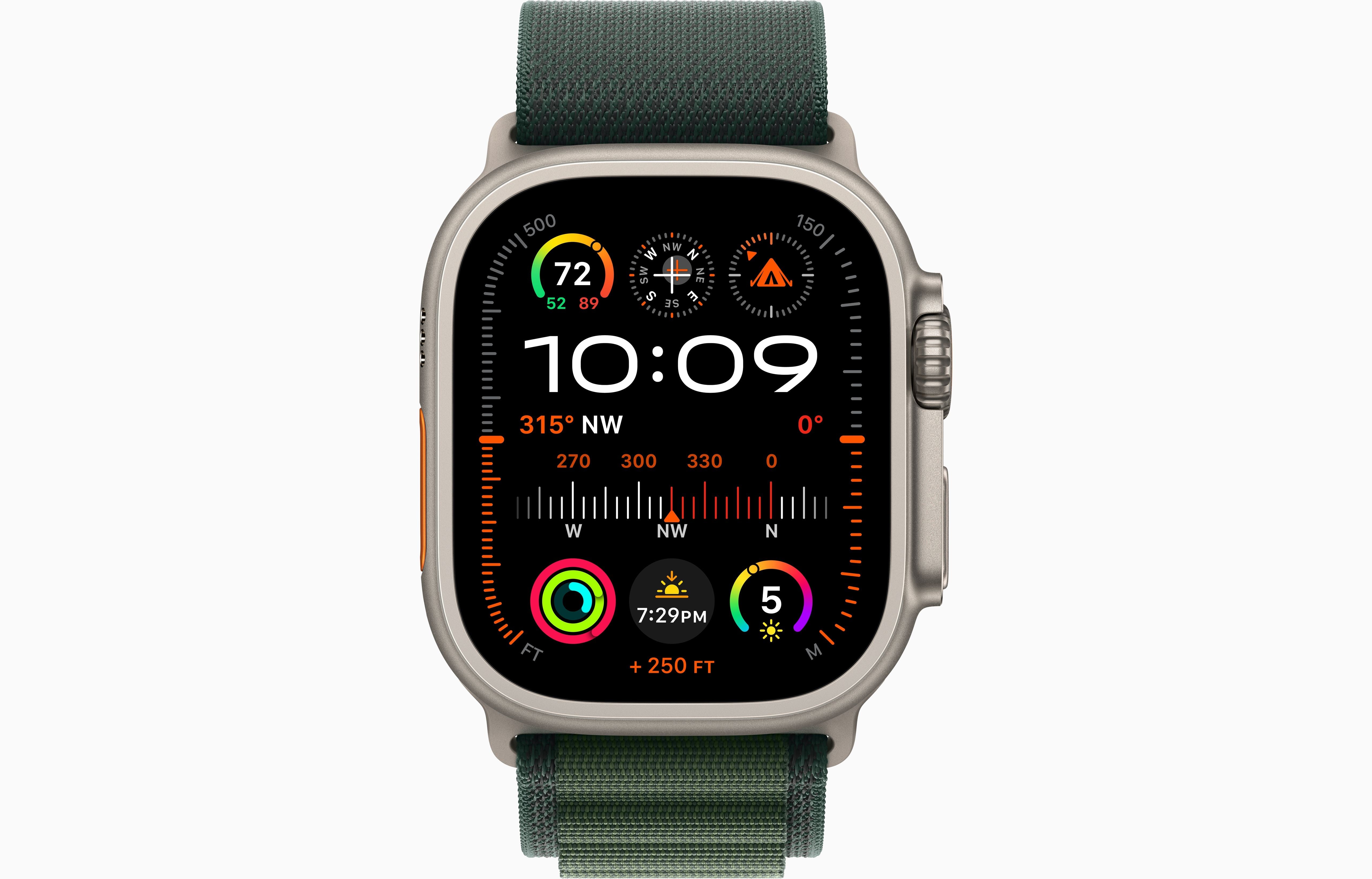 Apple Watch Ultra 2 Natural Titanium Case Alpine Loop