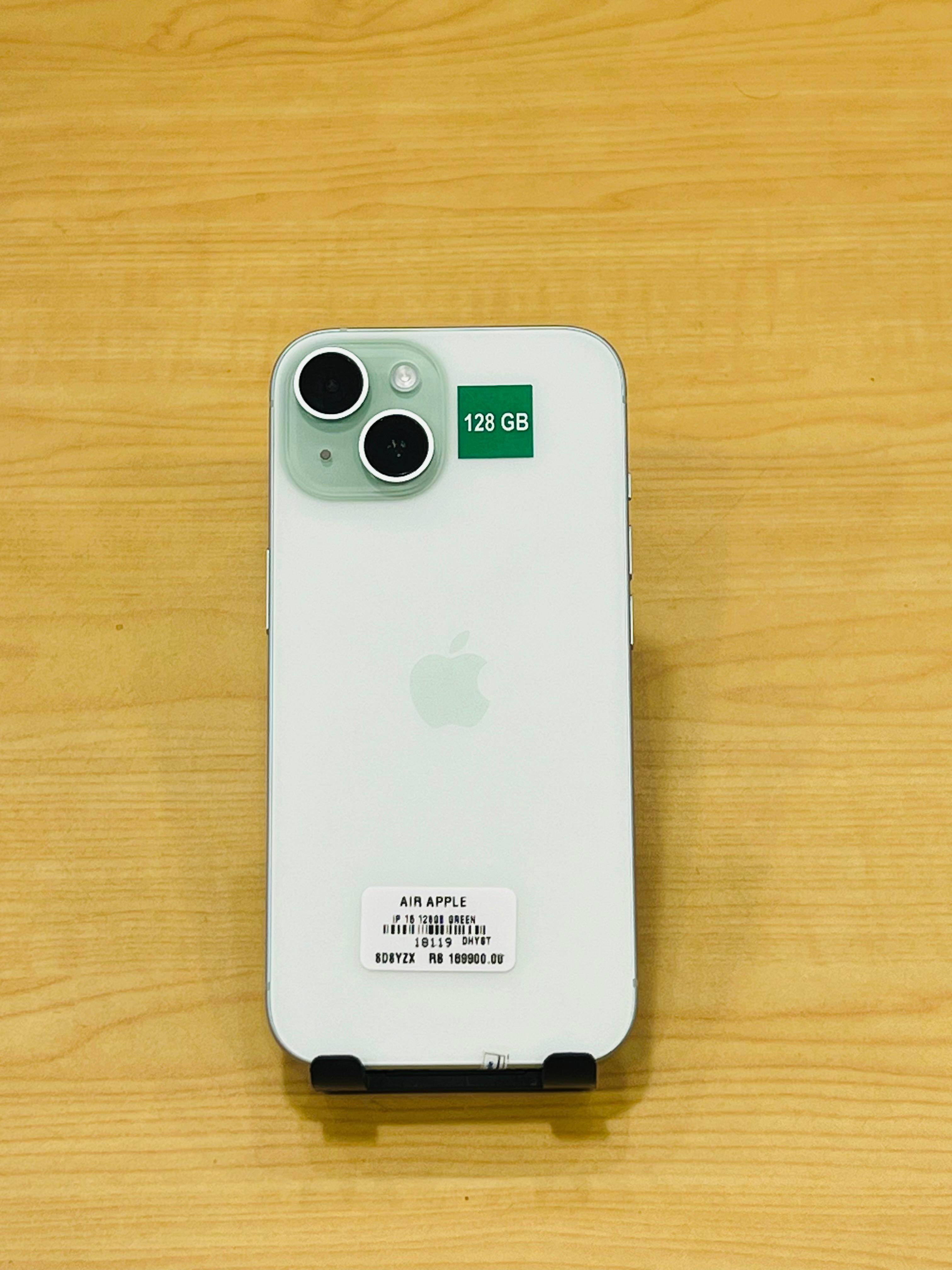 Pre-Owned iPhone 15 Green - 128GB